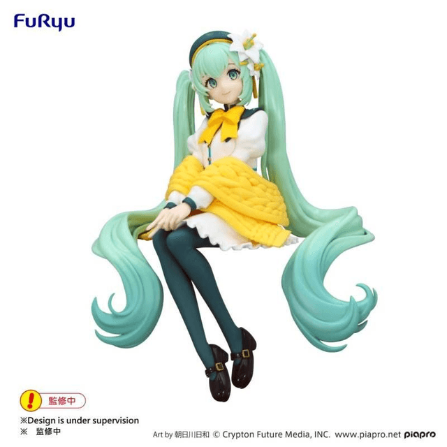 Figurine Noodle Stopper Hatsune Miku Flower Fairy Lily White