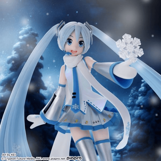 Figurine Hatsune Miku Luminasta Snow Miku Skytown