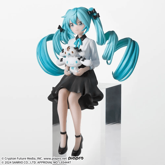 Figurine Hatsune Miku Chokonose Cinnamoroll Sumashi