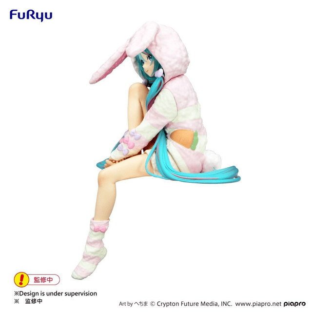 Figurine Noodle Stopper Hatsune Miku Usamimi Pajama