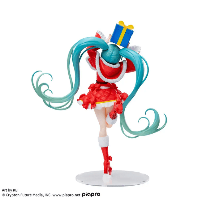 Figurine Hatsune Miku Luminasta Christmas 2024