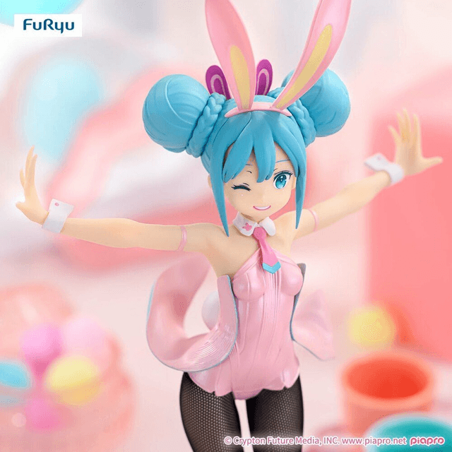 Figurine Hatsune Miku BiCute Bunnies Wink Pearl Pink