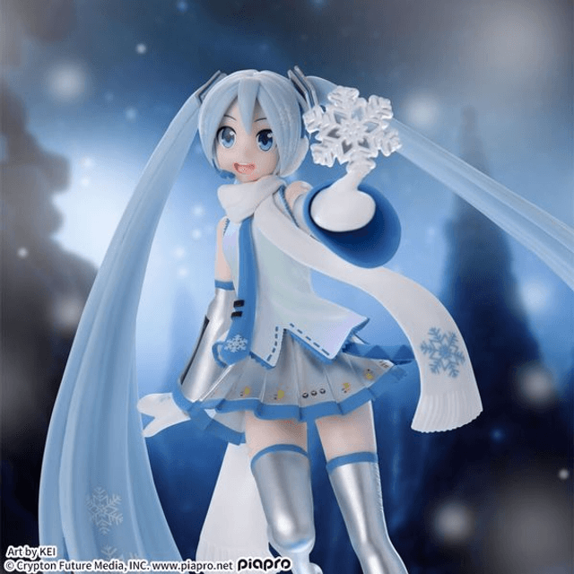 Figurine Hatsune Miku Luminasta Snow Miku Skytown