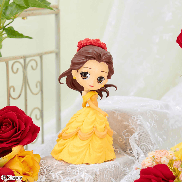 Figurine Q Posket Belle (La Belle et La Bête) Flower Style version A