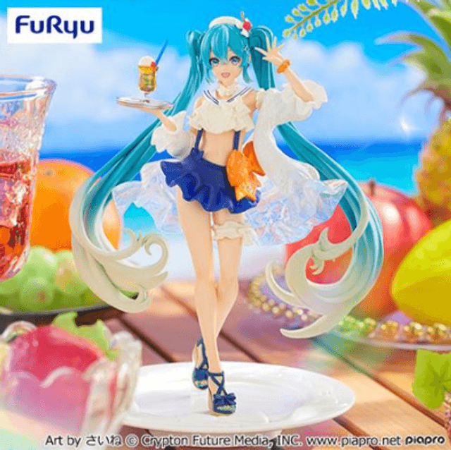 Figurine Hatsune Miku Exceed Creative Sweet Sweets Tropical Juice