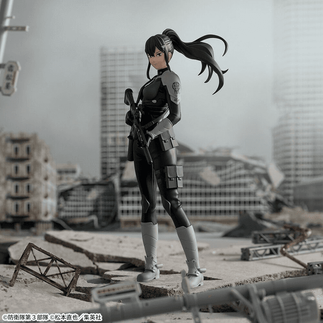 Figurine Mina Ashiro (Kaijuu No. 8) Luminasta