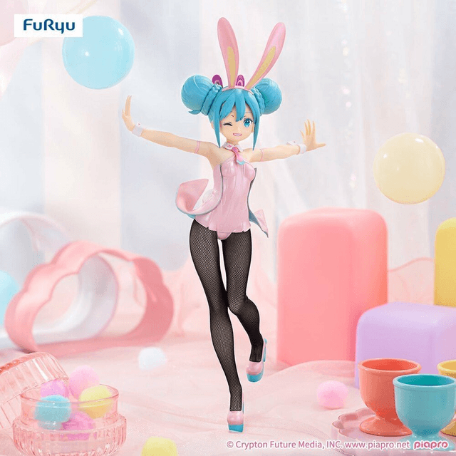 Figurine Hatsune Miku BiCute Bunnies Wink Pearl Pink